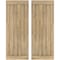 Ekena Millwork Americraft 6-Board Exterior Wood Joined Board-n-Batten Shutters w/ End Batten, ARW103BB621X68UNH, PR ARW103BB621X68UNH - alternate 1